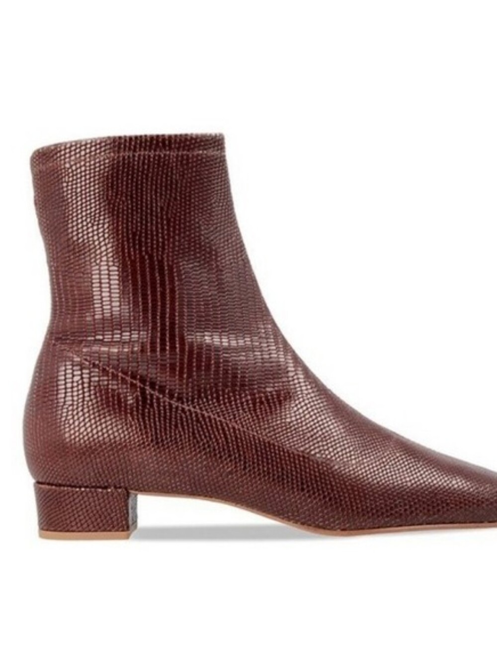 BY FAR Este Boot Brown Lizard